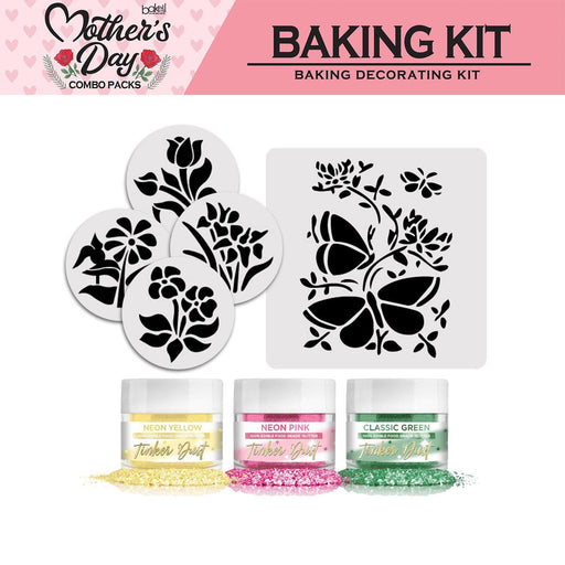 Mother's Day Collection Baking Decorating Gift Set C (5 PC SET)-Mother's Day_Gift Set-bakell