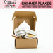 Mother's Day edible flakes combo with yellow and white shimmer flakes in a brown gift box.