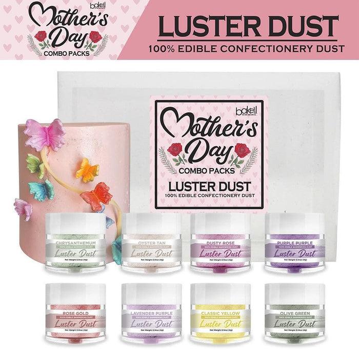 Mother's Day 8 PC Luster Dust Combo Pack Collection B | Bakell