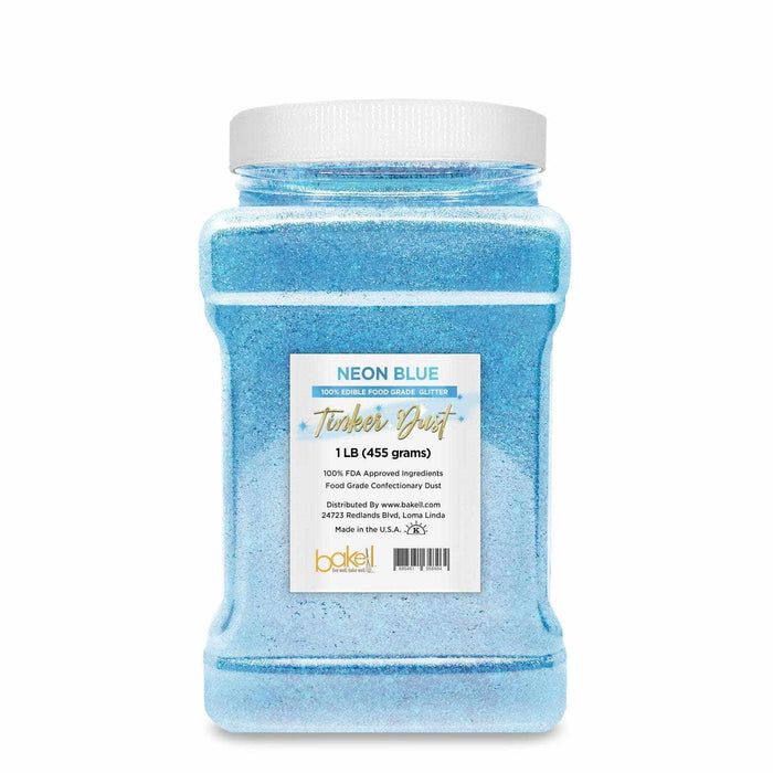 Shop Bulk Size Neon Blue Tinker Dust Glitter | Free Delivery | Bakell