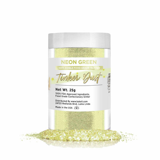 Shop Bulk Size Neon Green Tinker Dust | Free Shipping | Bakell