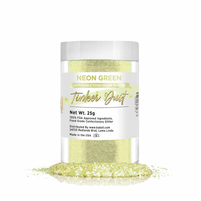 Shop Bulk Size Neon Green Tinker Dust | Free Shipping | Bakell