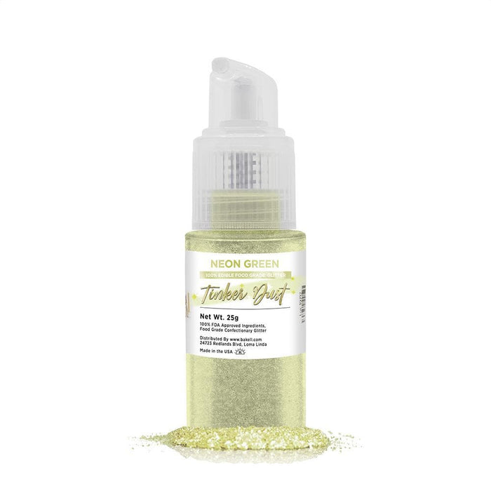 Neon Green Tinker Dust® Glitter Spray Pump by the Case-Wholesale_Case_Tinker Dust Pump-bakell