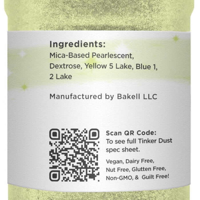 Neon Green Tinker Dust Glitter Private Label | Bakell