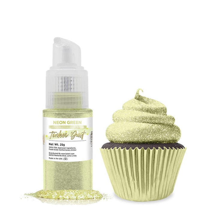 Neon Green Tinker Dust® Glitter Spray Pump by the Case | Private Label-Private Label_Tinker Dust Pump-bakell