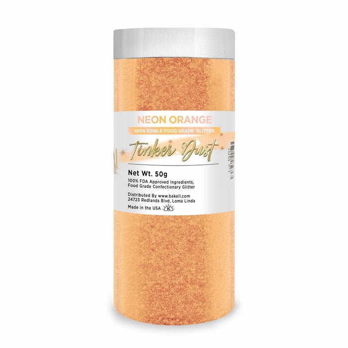 Shop Bulk Size Neon Orange Tinker Dust | Bulk Free Shipping | Bakell