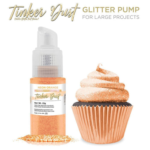 Neon Orange Tinker Dust® Glitter Spray Pump by the Case-Wholesale_Case_Tinker Dust Pump-bakell