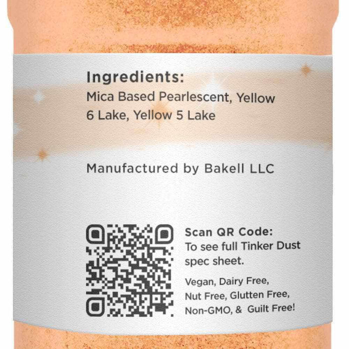 Neon Orange Tinker Dust Glitter Private Label | Bakell