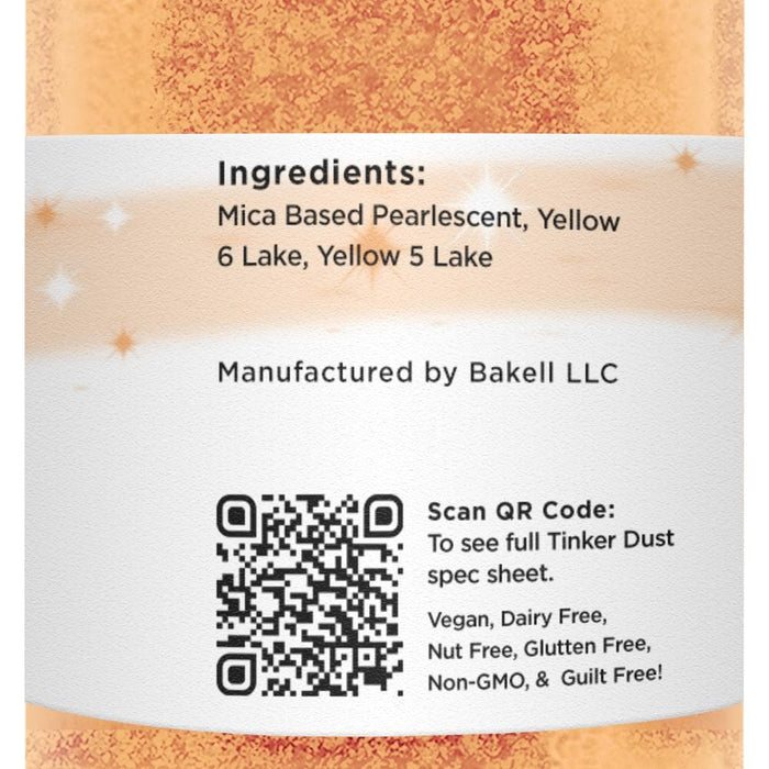 Neon Orange Tinker Dust Glitter Private Label | Bakell