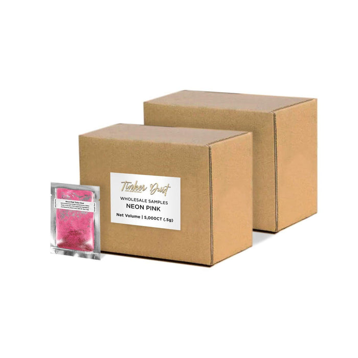 Neon Pink Tinker Dust Glitter Sample Packs Wholesale | Bakell