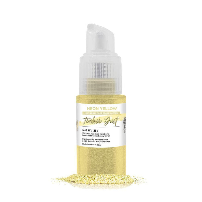 Neon Yellow Tinker Dust® Glitter Spray Pump by the Case-Wholesale_Case_Tinker Dust Pump-bakell