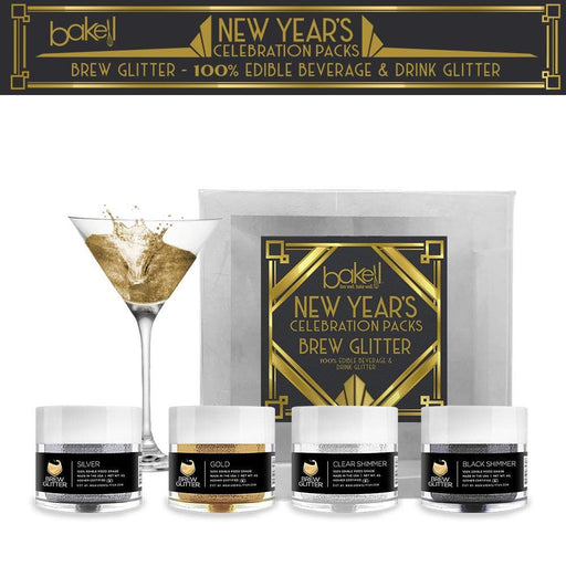 New Year's Collection Brew Glitter Combo Pack A (4 PC SET) - Bakell