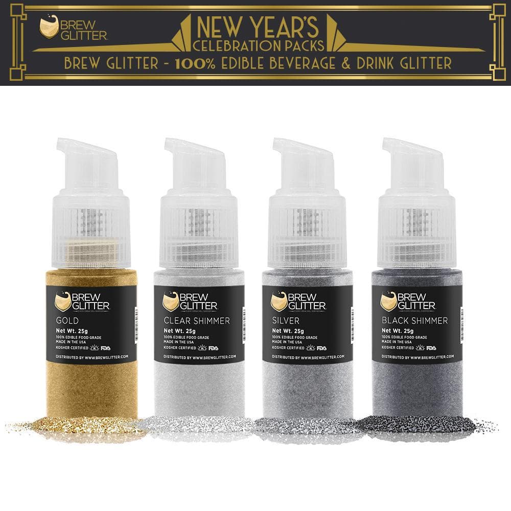 New Year's Brew Glitter Pump Combo Pack A (4 PC SET) - Bakell