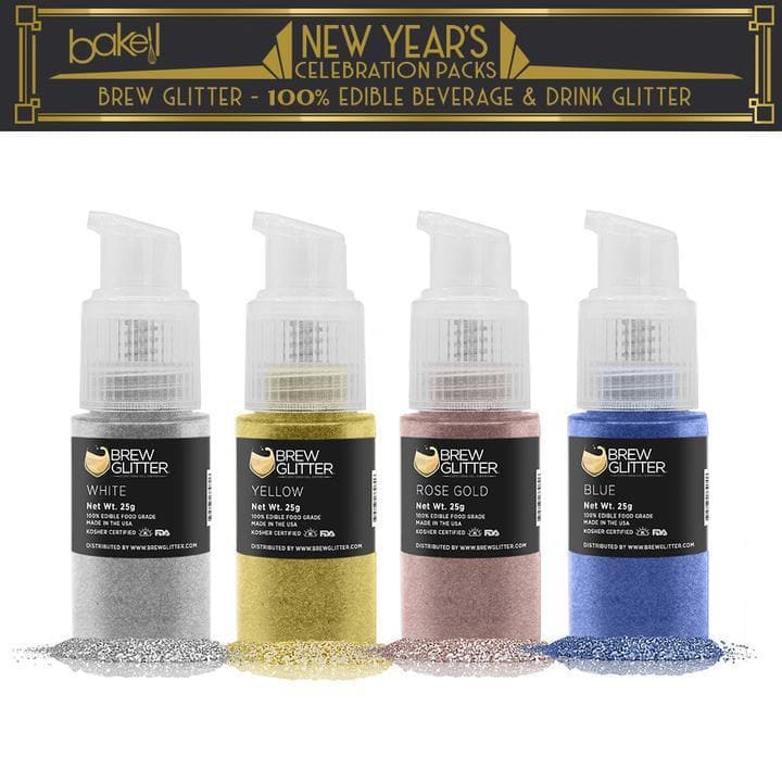 New Year's Brew Glitter Pump Combo Pack B (4 PC SET) - Bakell