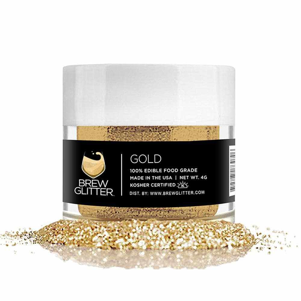 New Year's Brew Glitter Gold & Silver Combo Pack | Glitter for Drinks