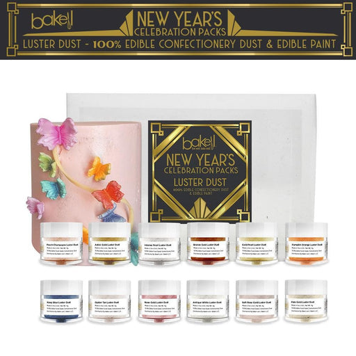 New Year's Collection Luster Dust Combo Pack B (12 PC SET) - Bakell