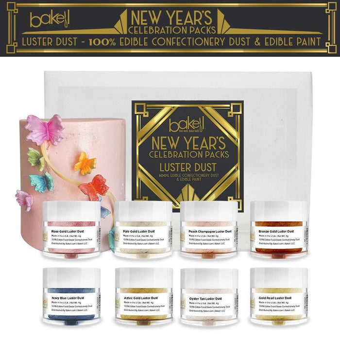 New Year's Collection Luster Dust Combo Pack B (8 PC SET) - Bakell