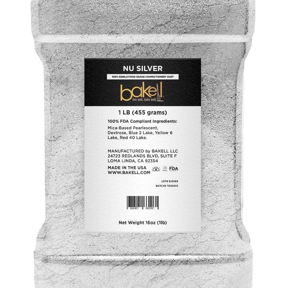 Nu Super Silver Luster Dust Wholesale | Bakell