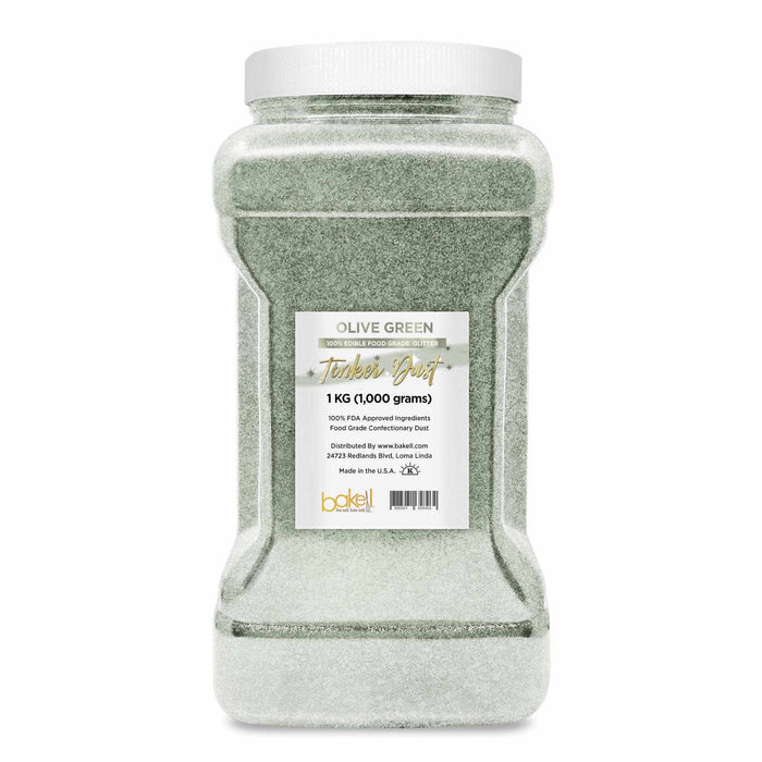 Bulk Size Olive Green Edible Tinker Dust | Bakell