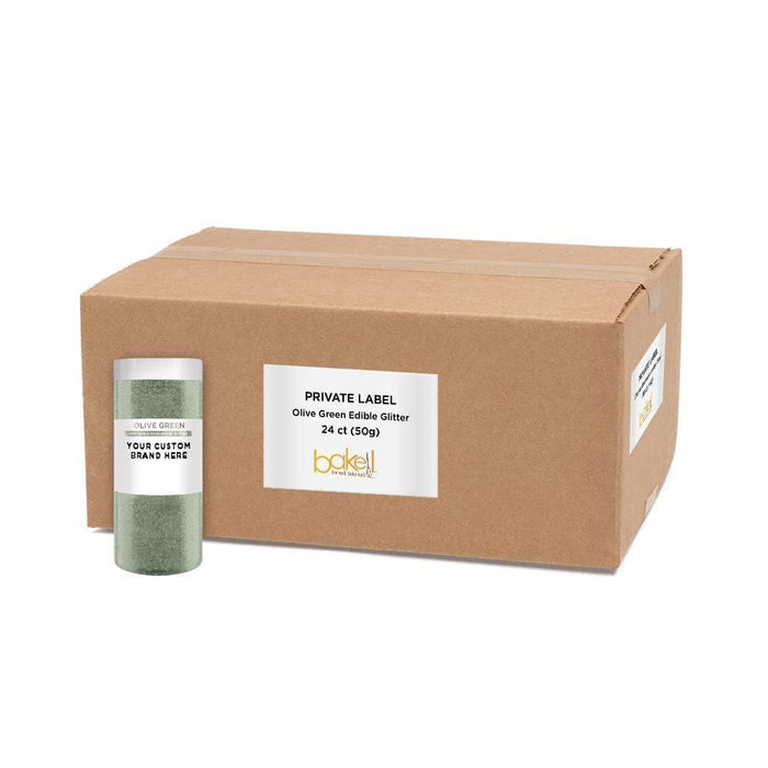 Olive Green Tinker Dust Glitter Private Label | Bakell