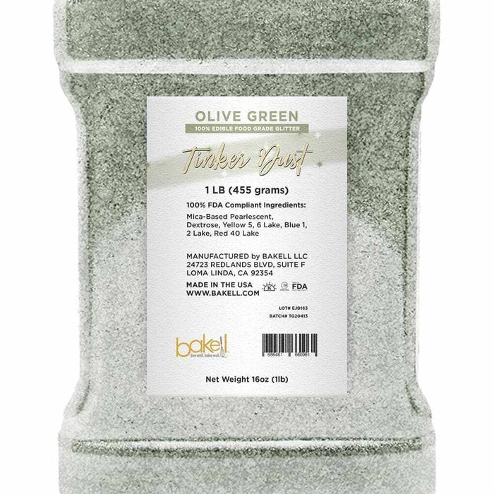 Olive Green Tinker Dust Glitter Wholesale | Bakell