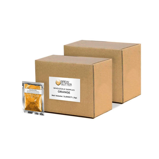 Orange Brew Glitter Sample Packs Wholesale | Bakell
