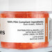 Buy Orange Edible Shimmer Flakes | Bakell