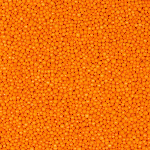 Orange Mini Sprinkle Beads-Krazy Sprinkles_HalfCup_Google Feed-bakell