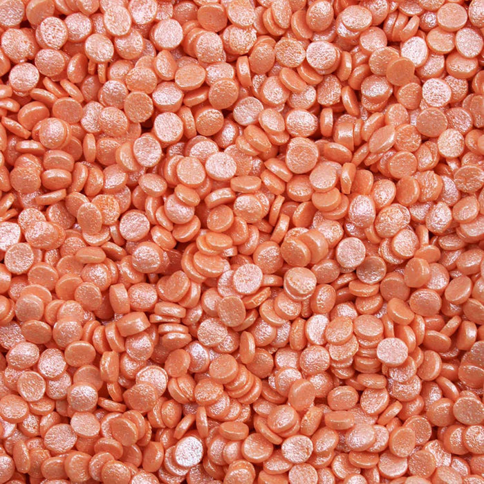 Orange Pearl Confetti Sprinkles-Krazy Sprinkles_HalfCup_Google Feed-bakell