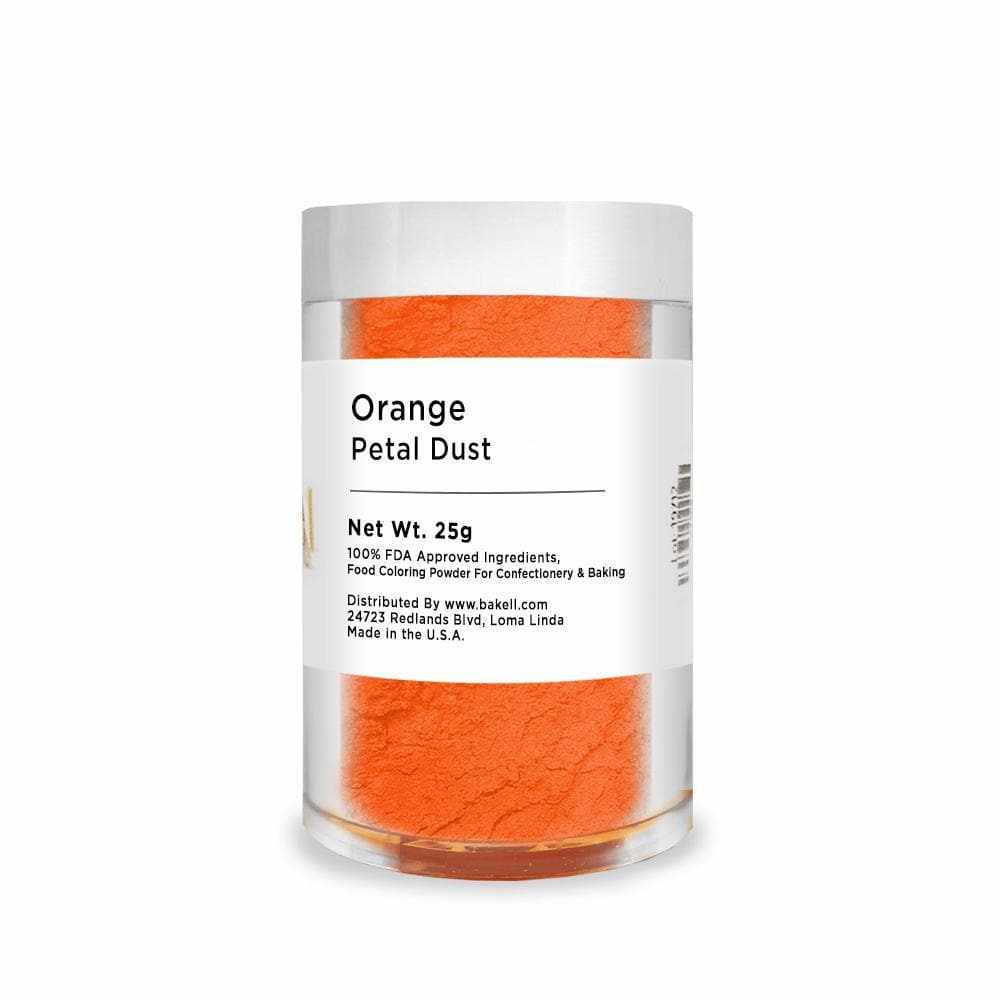 Orange Petal Dust is an Edible Food Coloring Powder | Bakell