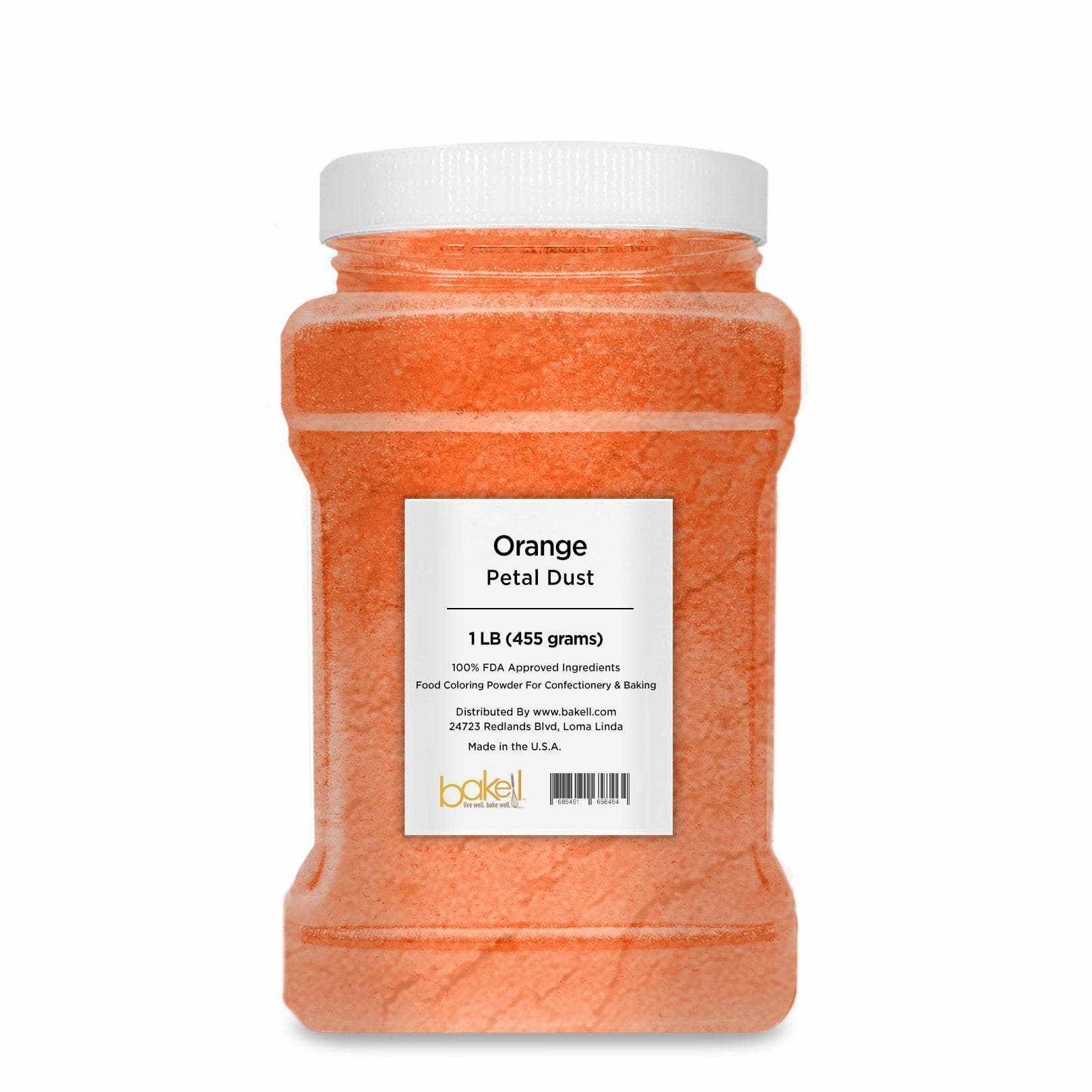 Orange Petal Dust is an Edible Food Coloring Powder | Bakell