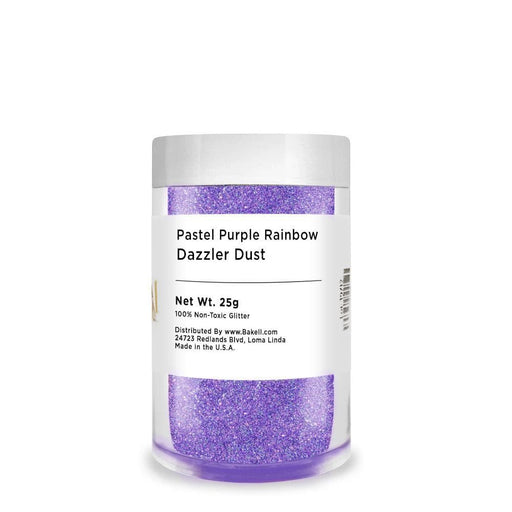 Pastel Purple Rainbow Dazzler Dust Bulk Size | Bakell