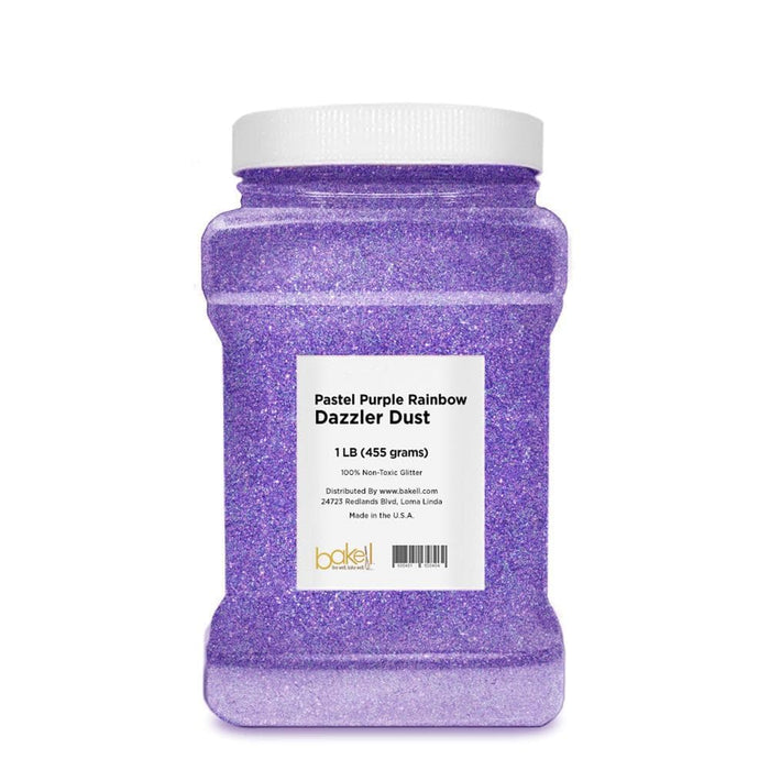 Pastel Purple Rainbow Dazzler Dust Bulk Size | Bakell