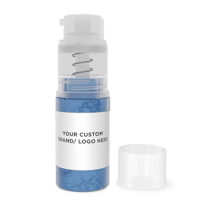Buy Private Label Blue Luster Dust | Your Brand Your Logo | 4g Pumps