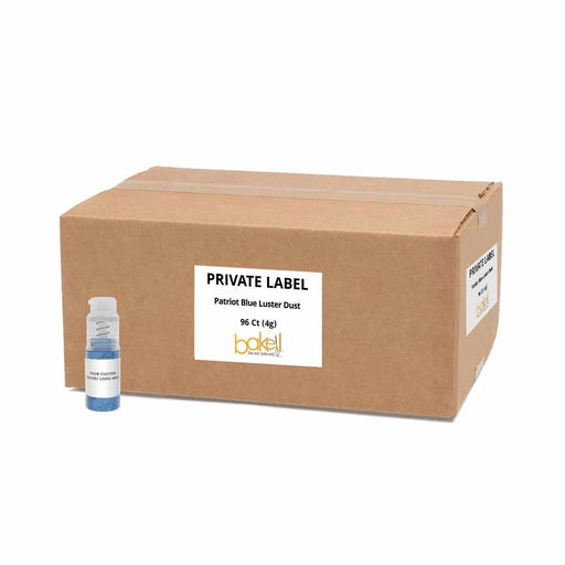 Buy Private Label Blue Luster Dust | Your Brand Your Logo | 4g Pumps