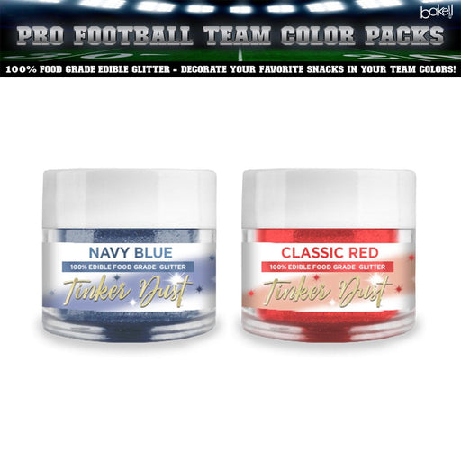 Buy Blue & Classic Red Glitter - Save 15% Patriots SuperBowl - Bakell
