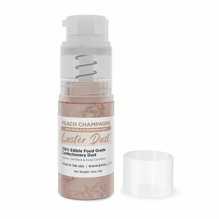 Purchase Peach Champagne Wholesale by the Case | Luster Dust 4g Pumps