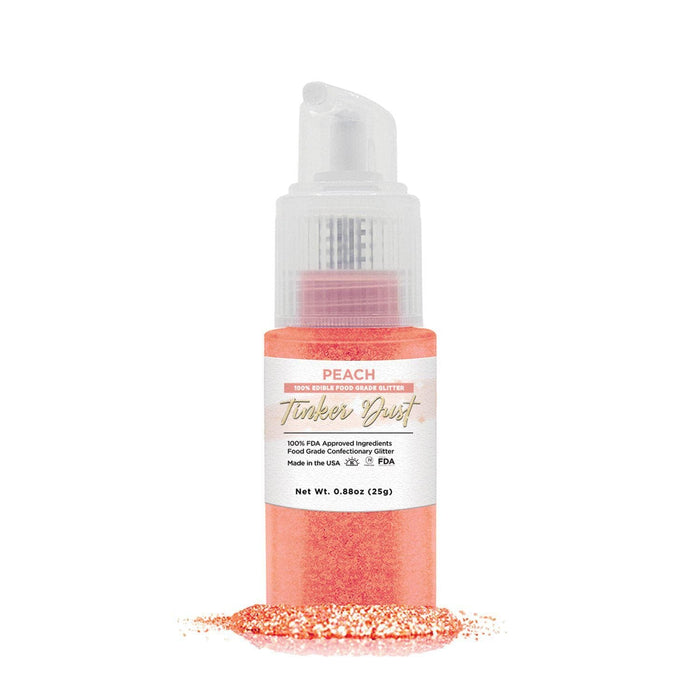 Peach Tinker Dust® Glitter | Spray Pump by the Case-Wholesale_Case_Tinker Dust Pump-bakell