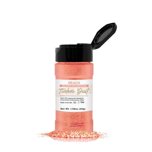 Peach Tinker Dust glitter 45g Shaker | Bakell
