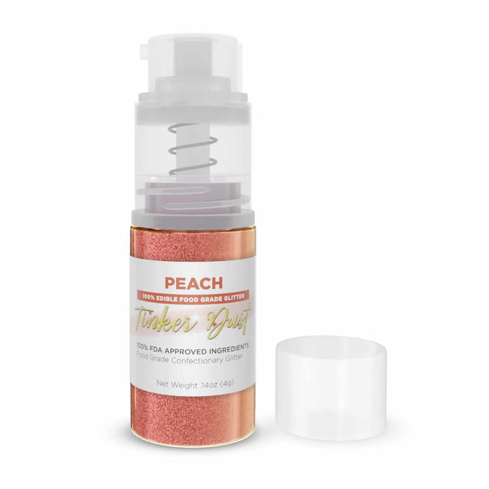 Peach Tinker Dust Wholesale Edible Glitter | 4g Spray Pumps Discounted