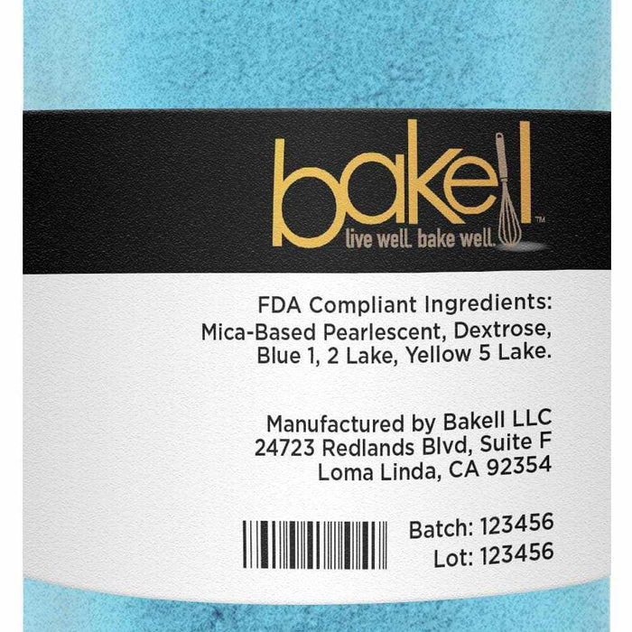 Blue Luster Dust | 100% Edible & Kosher Pareve | Wholesale | Bakell.com