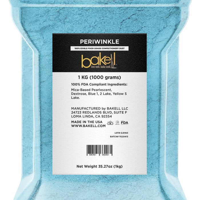 Periwinkle Blue Luster Dust Wholesale | Bakell