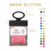 Pink Wholesale Brew Glitter Hang Tag Neckers | Bakell