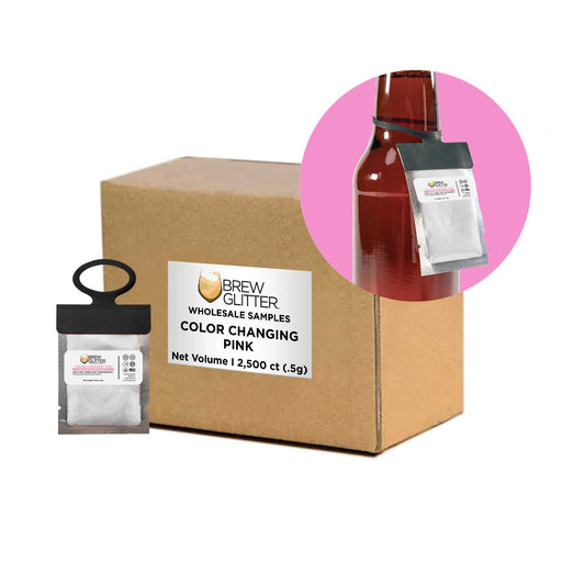 Pink Color Changing Brew Glitter® Necker | Wholesale | Bakell