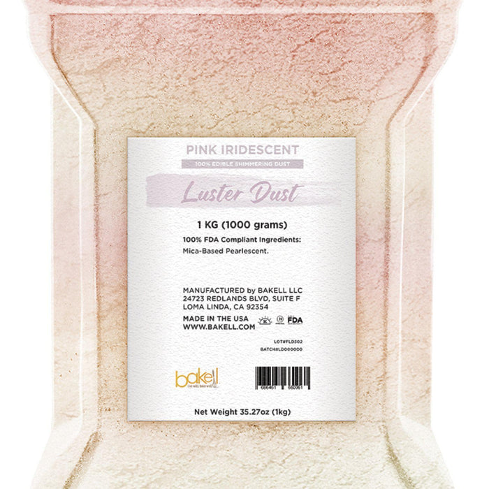 Pink Iridescent Luster Dust Wholesale | Bakell