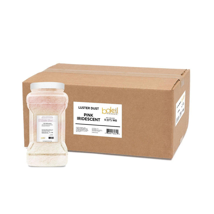 Pink Iridescent Luster Dust Wholesale | Bakell