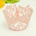 Pink Lace Butterfly Cupcake Wrappers & Liners  | Bakell® Baking Products