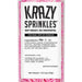 Bulk Size Pink Pearl Jimmies Sprinkles | Krazy Sprinkles | Bakell