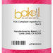 Close up of Pink Food Coloring information | bakell.com