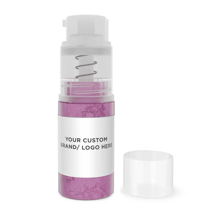 Buy Private Label | Feature Your Brand Logo | Pink Edible Glitter Pump